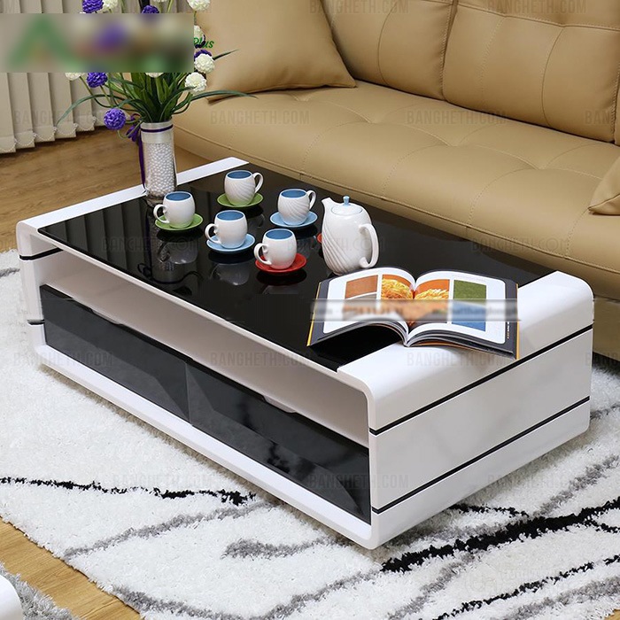 Bàn trà bàn sofa mặt kính sang trọng nhập khẩu giá rẻ tại TpHCM | 5giay